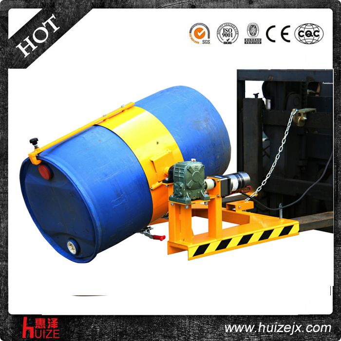 叉車專用倒桶機(jī)具（塑鐵桶，電翻轉(zhuǎn)）