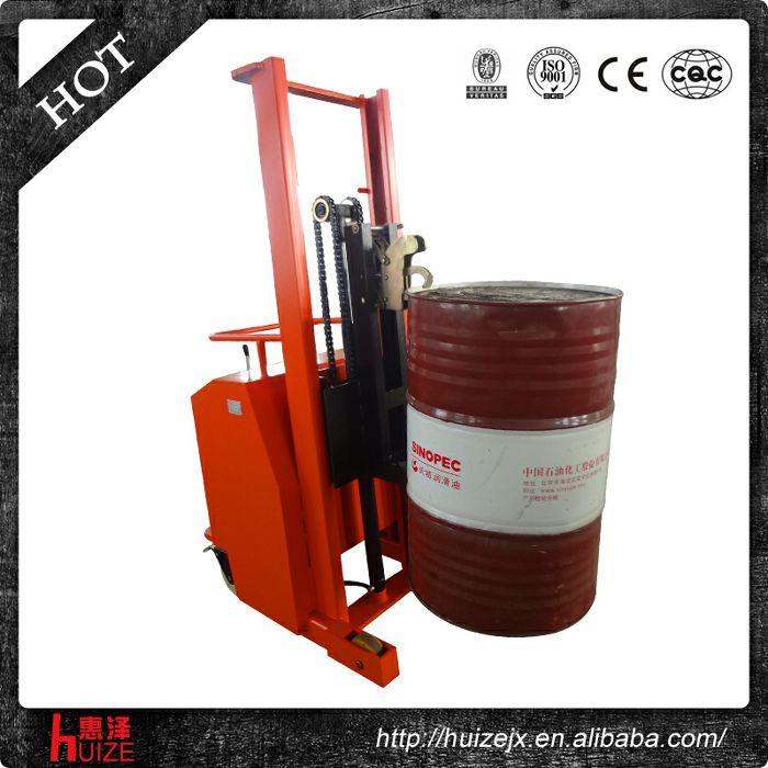 半電動配重油桶車（無底腿，只堆垛，不翻轉(zhuǎn)）3