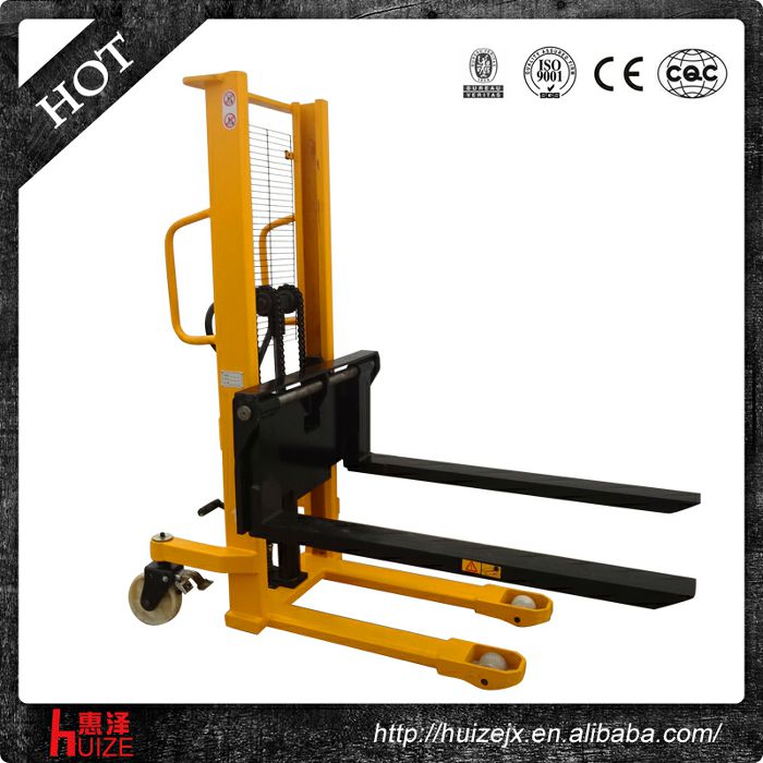 貨叉加長型手動(dòng)堆高車 貨叉加長型手動(dòng)堆高車