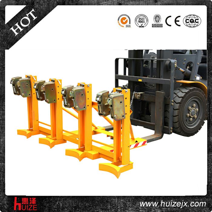 四桶夾具（一次夾4只桶,雙夾爪，夾塑鐵桶）